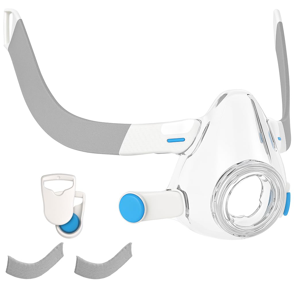 Replacement F20 Frame Compatible with F20 Airtouch and Airfit Mask, Includes Frame, 2 Clips and Strap Covers- Snug Fit, Comfortable & Durable