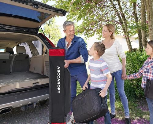 ABCCANOPY Universal 10X10 Pop up Canopy Tent Roller Bag, Black