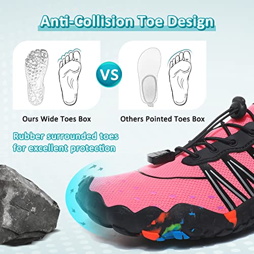 ziitop Water Shoes for Men Women Beach Barefoot Swim Rock Climbing Pool Shoes Socks, Anti-Slip Breathable Quick Dry Lightw...