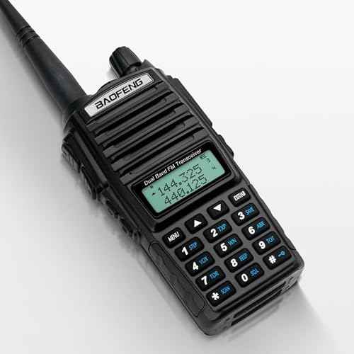 BaoFeng Radio BaoFeng UV-82 High Power Ham Radio Handheld Dual Band Portable Two Way Radio Walkie Talkies with Dual PTT Earpiece