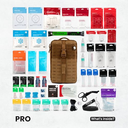My Medic MYFAK Large Pro- HSA FSA Approved Ifak First Aid Kit - Comprehensive 200 life saving Item Medical Kit - Boat or C...