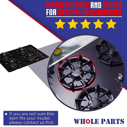 Whole Parts Range Burner Grate Part# WB31T10006- Replacement & Compatible with Some Kenmore and GE Ranges or Ovens