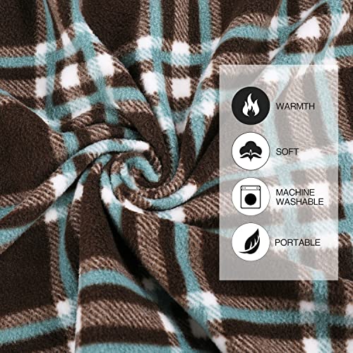 REDCAMP Fleece Sleeping Bag Liner Thicker for Adult Warm or Cold Weather, 73" Long Full Sized Zipper Camping Blanket for O...