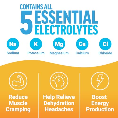Force Factor Liquid Labs Electrolytes Powder Packets—Mango Margarita—Energy Hydration Packets to Make Electrolyte Water wi...