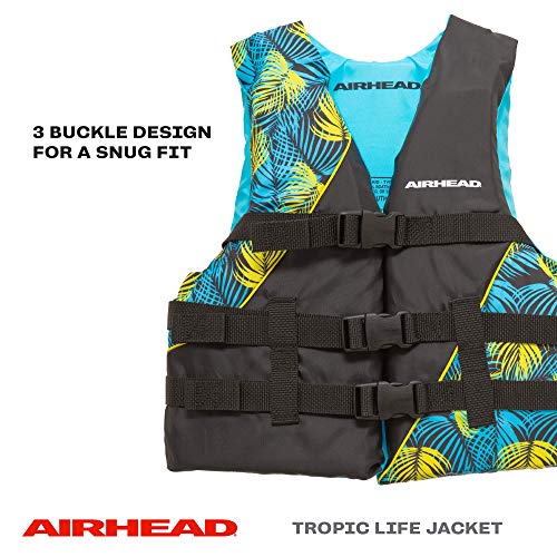 Airhead Tropic Life Jacket | Closed Sided PFD | Child, Youth and Adult
