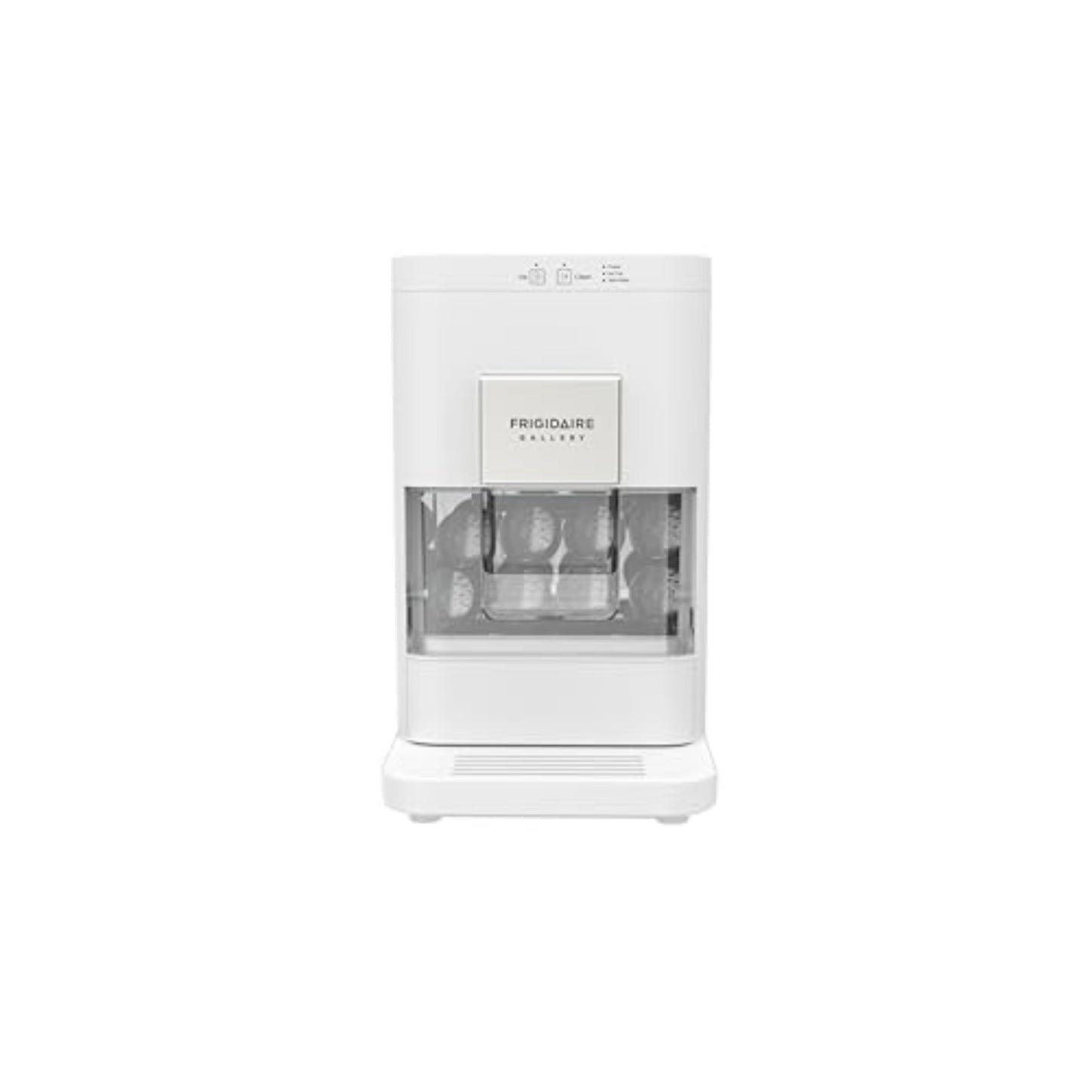 Frigidaire, Countertop Artisanal Sphere Ice Machine, Transparent Window, Gourmet Ice Maker, 84 Sphere per Day Capacity, Auto Self Cleaning Ice Making Machine (White)