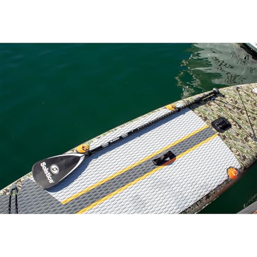 Solstice Drifter Inflatable Stand Up Paddle Board Kit | Yak Attack Accessory Mount | 11'6 x 34'' x 6'' | 350 Pound Capacit...