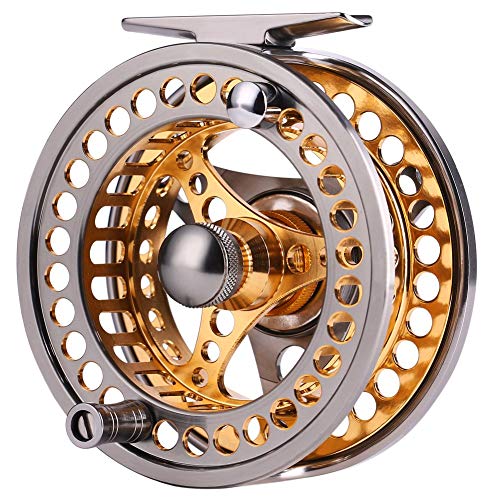 Sougayilang Fly Fishing Rod Reel Combos with Lightweight Portable Fly Rod and CNC-machined Aluminum Alloy Fly Reel,Fly Fis...