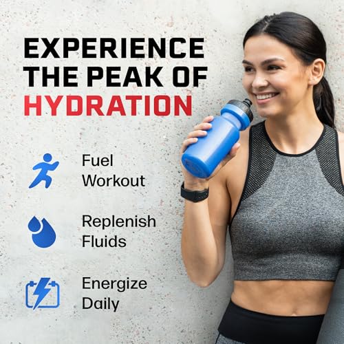 Juicy Mixes PeakH20 Electrolytes Powder Hydration Packets | Ice Pop | 72 Servings | Sugar Free Water Flavor Packets for Wo...