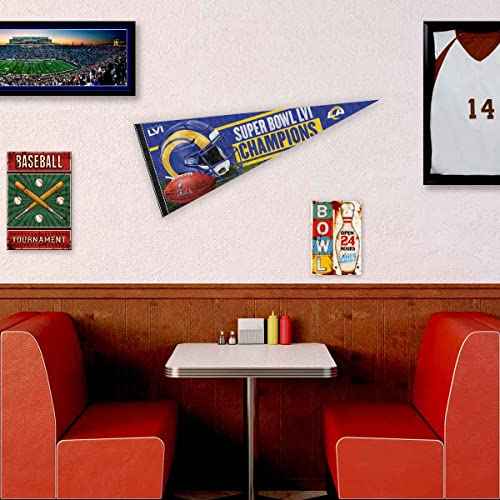 LA Rams 2022 Super Bowl LVI Champions Full Size Large Pennant