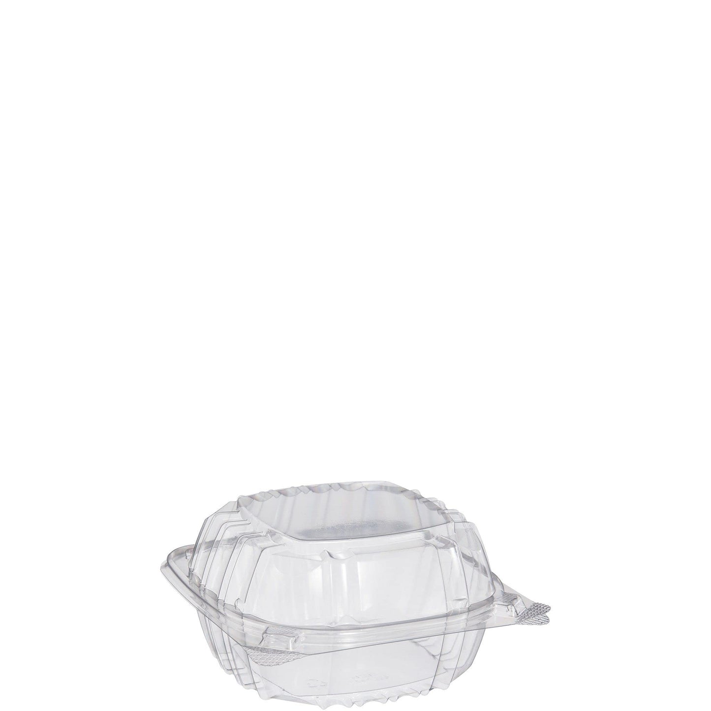 Dart C57PST1 OPS 6 in Clear Hinged Container, 6.0 X 5.8 in (Case of 500)