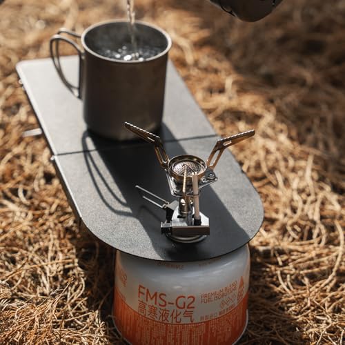 Fire-Maple Torch Gas Stove – Ultralight Backpacking Camping Stove, Built-in Piezo Ignition, Stainless Steel & Aluminum All...