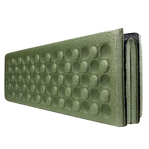 AceCamp 3940 Portable Lightweight Mini Waterproof Folding Mat, Foam Sitting Pad for Outdoor Activities, Foldable Kneeling ...