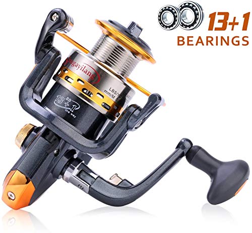 Sougayilang Fishing Rod Reel Combos Carbon Fiber Telescopic Fishing pole with Spinning Reel for Travel Saltwater Freshwate...