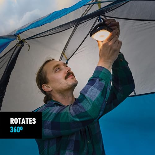 Nite Ize Radiant Revolve Rechargeable & Solar Lantern - Premium Solar Light for Camping Accessories & Backpacking Gear - W...