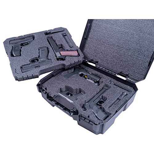 Case Club Pre-Cut 6 Pistol Carrying Case