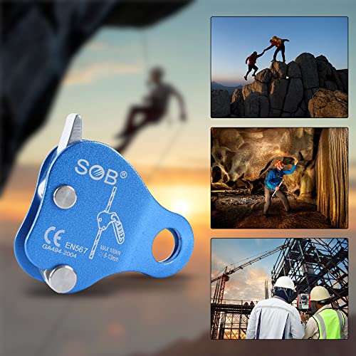SOB Climbing Fall Protection Device The Riser Protects The Aluminum Magnesium Alloy Rope Clip, which is Used for high-Alti...