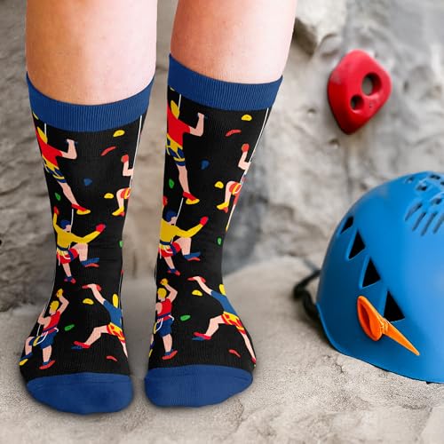 VICRAZY Rock Climbing Gifts - Ultimate Rock Climbing Gear Socks, Unique Gift for Climbers, Exceptional Gifts for Climbers ...