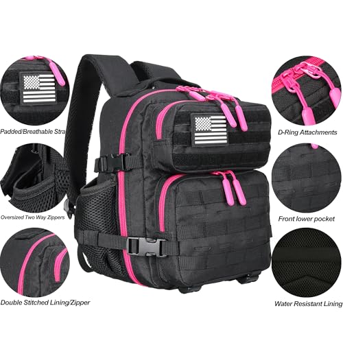 HongXingHai 9L Mini Tactical Backpack for Men and Women Tactical Backpack Small for Hiking Small Tactical Bag Fitness Pack