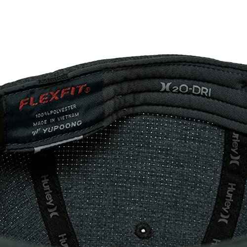Hurley Men¡¯s Hat ? Phantom Flexfit Fitted Baseball Cap, Size Large-X-Large, Black