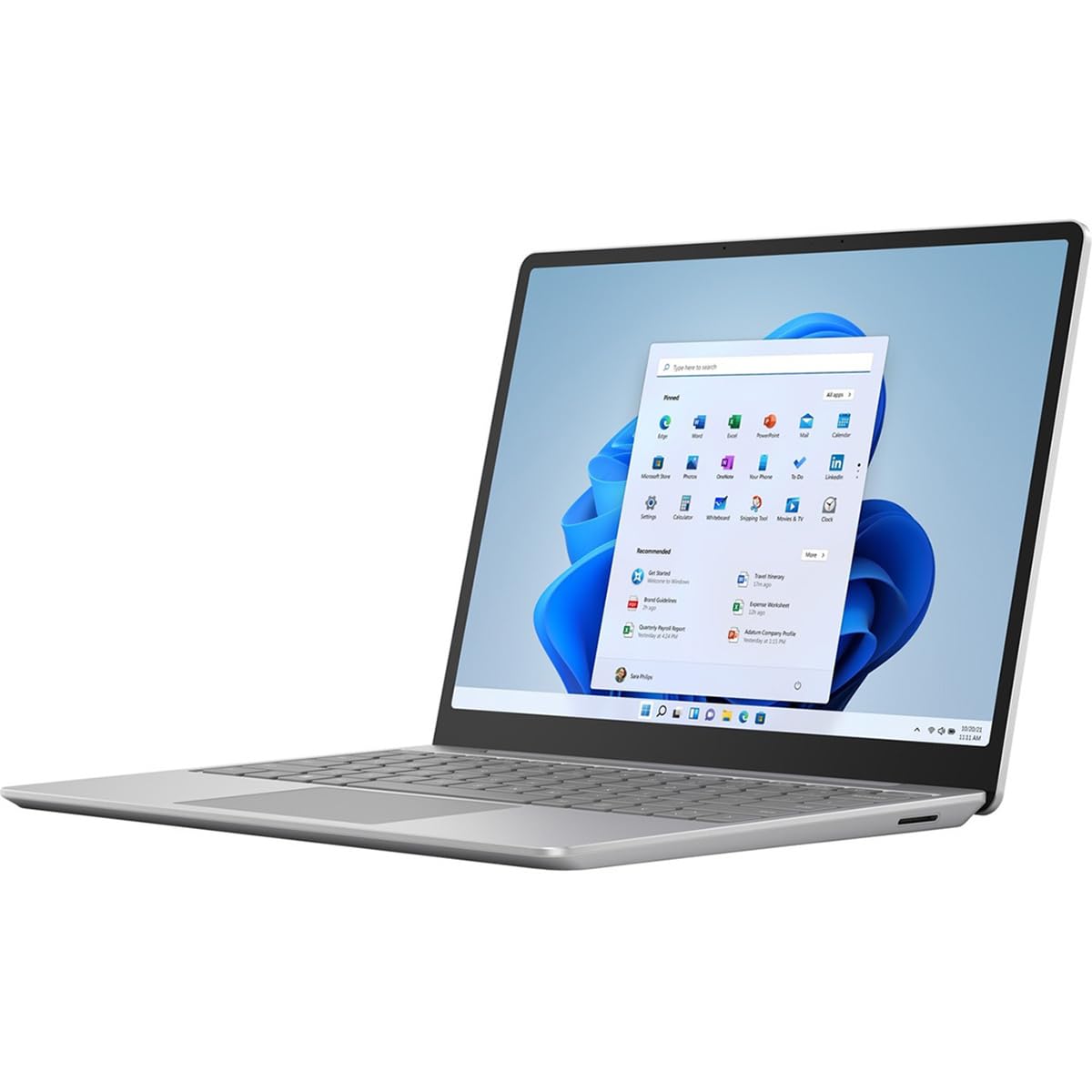 Microsoft Surface Laptop Go 2 12.4 Touchscreen, Intel Core I5-1135G7 2.4Ghz, 16Gb Ram, 256Gb Ssd, Windows 11 Home, Platinum