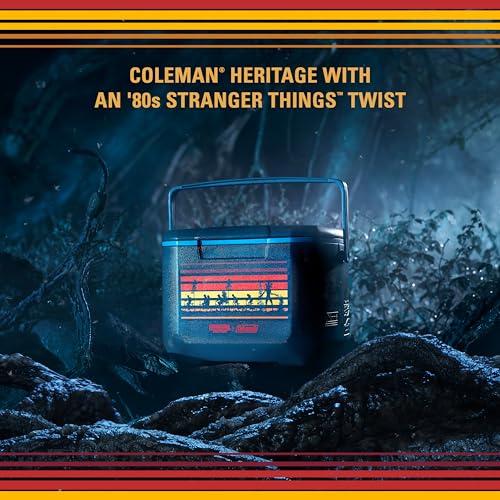 Coleman Stranger Things Outdoor Gear Collection, Limited Edition Stranger Things & Coleman Upside Down Camping Assortment,...