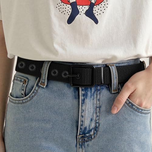 Tactical Nylon Belt for Men, Men Casual Belt for Hiking Military Rigger Work - Quick Release Outdoor Use