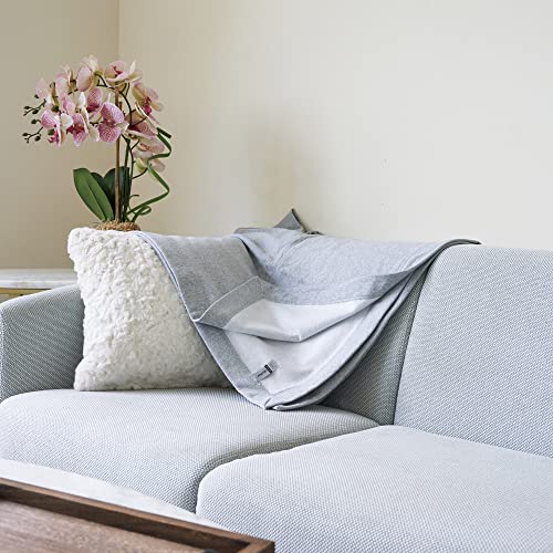 Gildan Heavy Blend Fleece Blanket, Style G18900, Sport Grey, 50" x 60"
