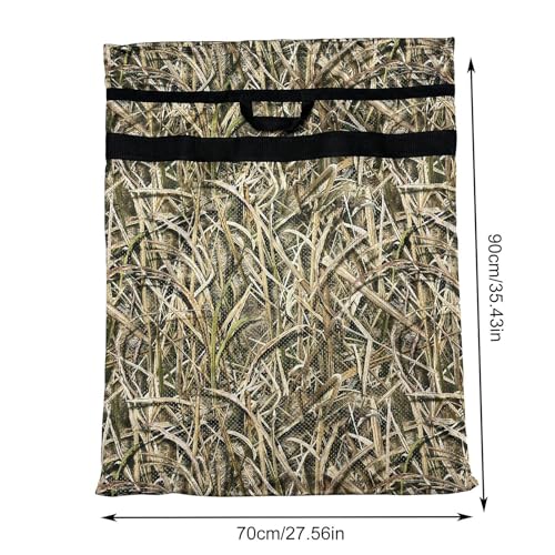 Hunting Gear Bag - Rugged Camouflage Decoy Pouch with Large Capacity Dry Backpack for Outdoor Survival, Hunting, Backpacki...
