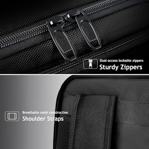 MATEIN Carry on Backpack, Flight Approved Travel Backpack with USB Port, TSA Personal Item Travel Bag fits 17" Laptop, Lar...