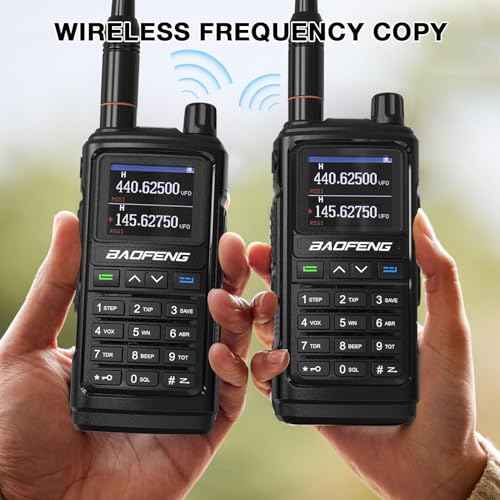 BAOFENG UV-17R Two Way Radio (Upgraded Version of UV-5R), Dual Band 144-148/420-450Mhz Handheld Ham Radio with 999 Channels, Manual DTMF, VOX, 1800mAh Li-ion Battery, Support Chirp (2 Pack)
