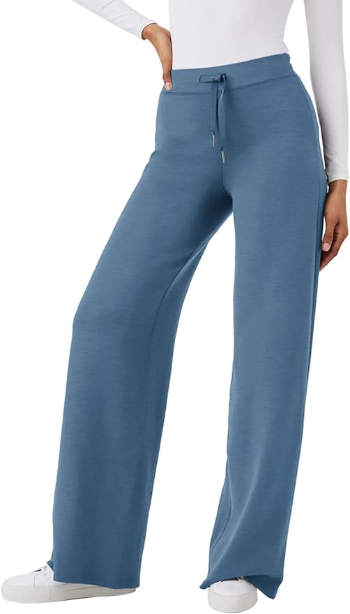XIEERDUO Lounge Sets For Women 2025 Half Zip Sweatshirt And Wide Leg Sweatpant 2 Piece Outfits Sweatsuit Tracksuit