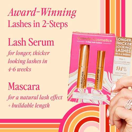Grande Cosmetics Lash & Brow Care Systems ? Multi-Step Enhancing Sets for Longer, Fuller, Healthier Look