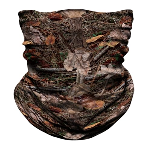 Camouflage Neck Gaiter Camo Balaclava Face Cover for Men Fishing Outdoor Sports