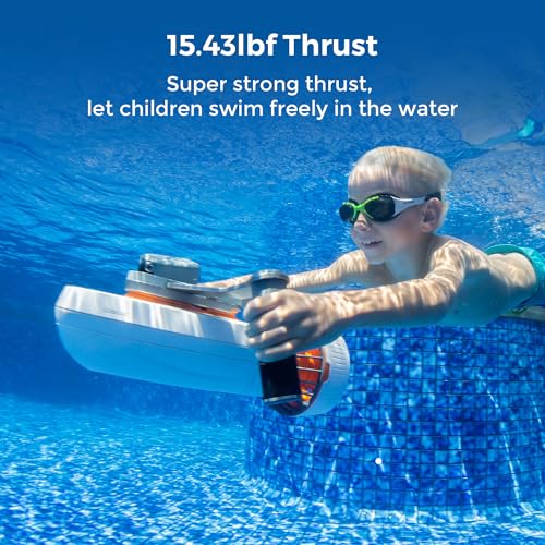 sublue Tini Underwater Scooter with Detachable Modular for SUP Paddle Board 2 Gear Speed 45 Minutes Swimming Pool Diving S...
