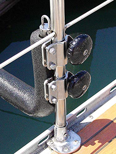 Magma Kayak/SUP Boat Rack R10-626-20-304 Stainless Steel Storage for Kayaks & Paddle Boards - Fits Standard Round Rail - I...