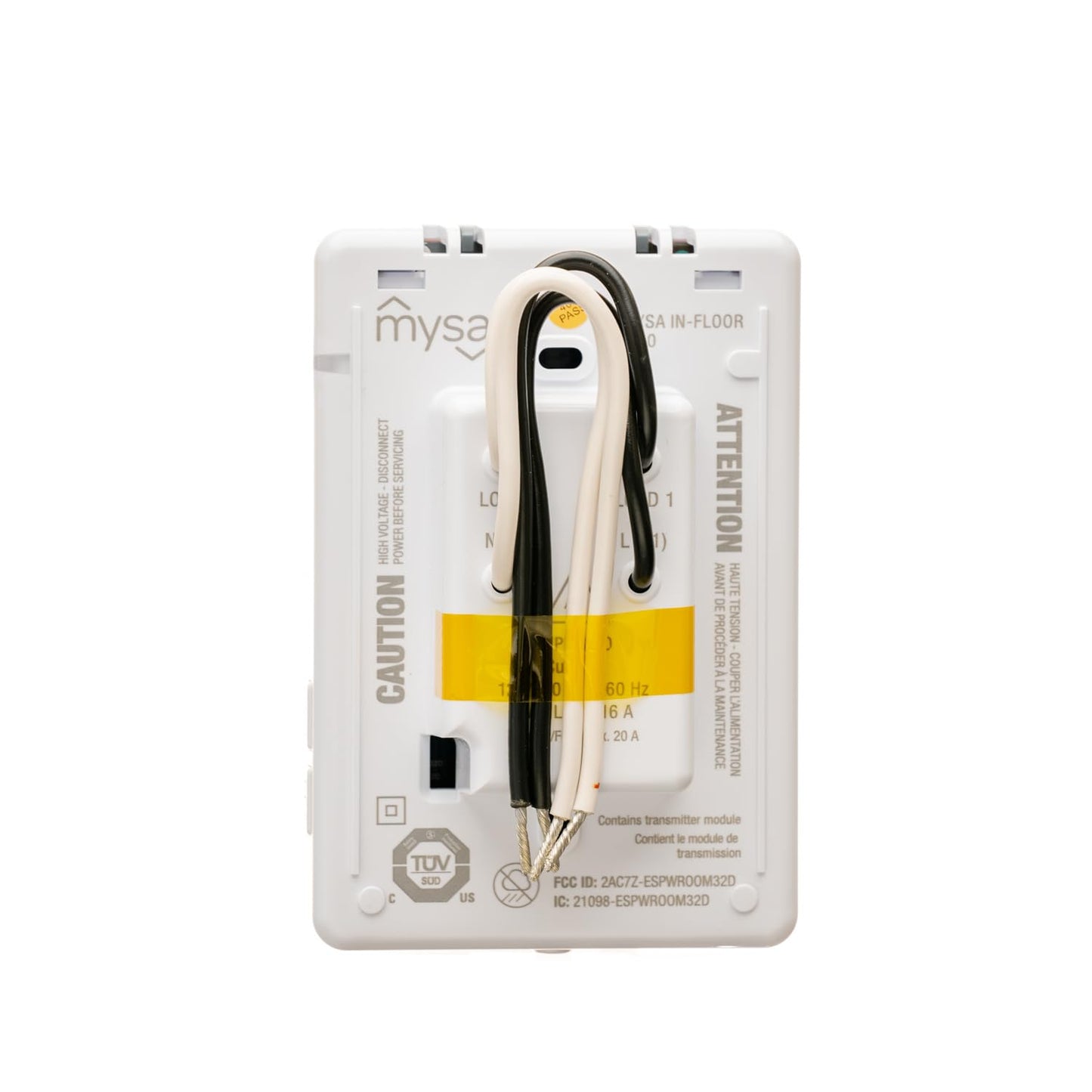 Mysa Smart Thermostat for Electric in-Floor Heating | Save on Heating Costs | Built-in Class A GFCI | Include Floor Sensor | WiFi Programmable | HomeKit, Alexa, Google | 120V-240V