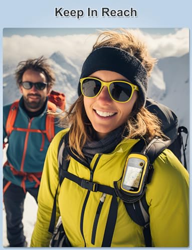 Lamborsafe Backpack Tether for Garmin Handheld GPS Mount Accessories for Garmin InReach, Etrex, Rino, Oregon, Alpha, GPSMA...