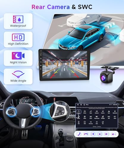 2G 64G Android Car Stereo for Toyota RAV4 2006-2012, Wireless Carplay Android Auto Car Radio,10.1'' Touchscreen Head Unit ...