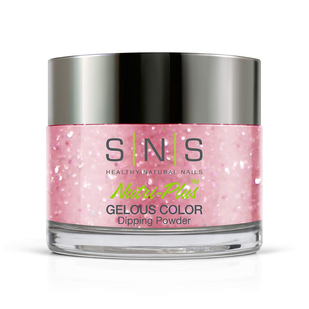 SNS Nail Dipping Powder Holidazzle Collection (HD07 - Blushing Polar Bear - 1.5 oz)