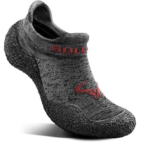 Men Slipper Socks, Grip Socks Hiking Water Shoes Barefoot Shoes for Men Outdoor Walking Exercises