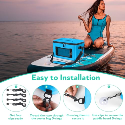 Paddle Board Cooler Bag for Paddleboarding, Kayaking - Secure, Spacious and Functional for Outdoor Water Adventures