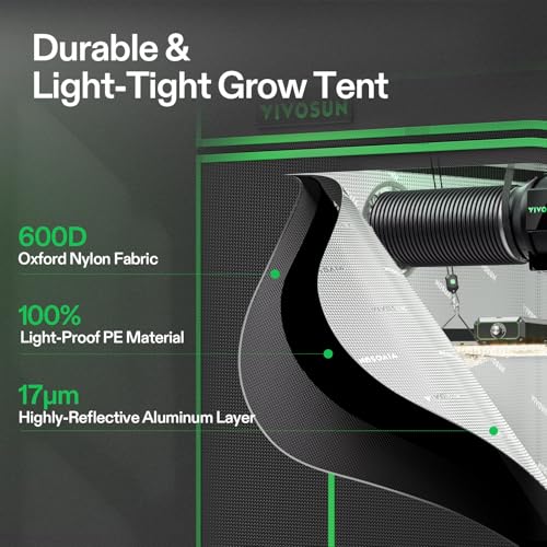 VIVOSUN GIY Smart Grow Tent System 2x2, WiFi-Integrated Grow Tent Kit, with Automate Ventilation and Circulation, Schedule...