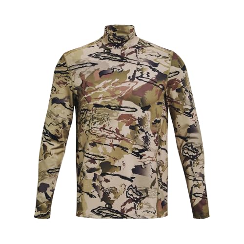 Under Armour ColdGear Infrared Camo Mock Mens Long Sleeve