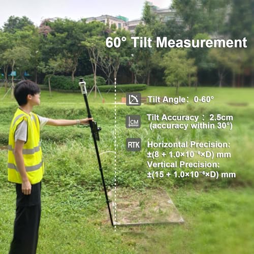 SMA25R Net GNSS RTK Survey System Handheld High Precision Positioning Receiver with Collector, CORS Connection, 10cm Accur...