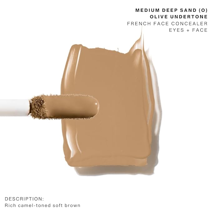 Maxine's Revenge FRENCH FACE CONCEALER | Hydrating & Blurring for Eyes + Face (Medium Deep Sand)