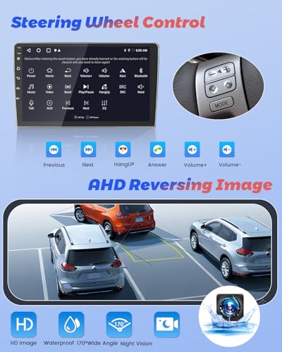 Hikity for Suzuki Swift 2017-2020 Android 15 Car Stereo, 2+64G 9 Inch Touchscreen Radio with Wireless Carplay, Android Aut...