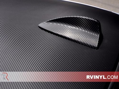 3M 2080 Series CF12 Black Carbon Fiber - 5ft x 1ft - 5sq ft - Dual Cast 3D Weave Embossed Vinyl Car Wrapping Film - Vehicl...