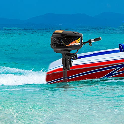 1200W Outboard Motor Electric Outboard Fishing Boat Engine 48V 5.0HP Water Cooling Heavy Duty Boat Motor Mud Motor Brushle...
