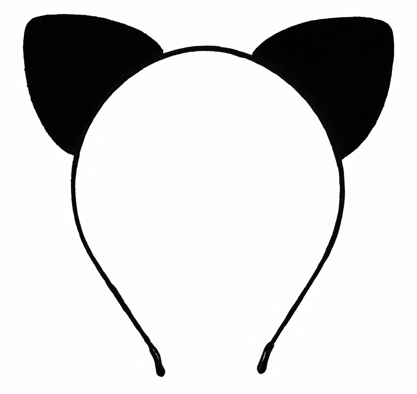 ASHONE Cat Ears Headband for Women Cute Cat Costume Hair Accessories for Halloween Party Cosplay (Black, One Size)